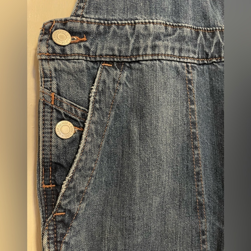 Gap Slouch crop overall - Picture 6 of 9